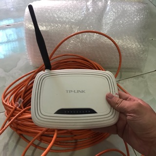 Combo bộ phát wifi tp-link 740N và 30m dây cáp mạng