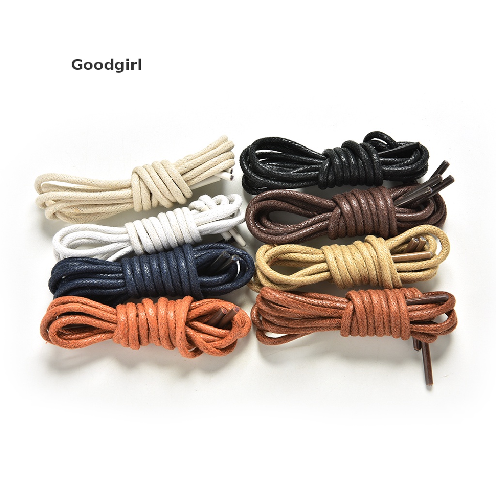 Goodgirl Dây giày da sáp tròn nhiều màu sắc 27.6 VN