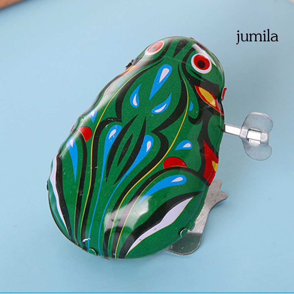 Đồ Chơi Hình Con Ếch Nhảy Sử Dụng Dây Cót Dễ Thương Cho Trẻ