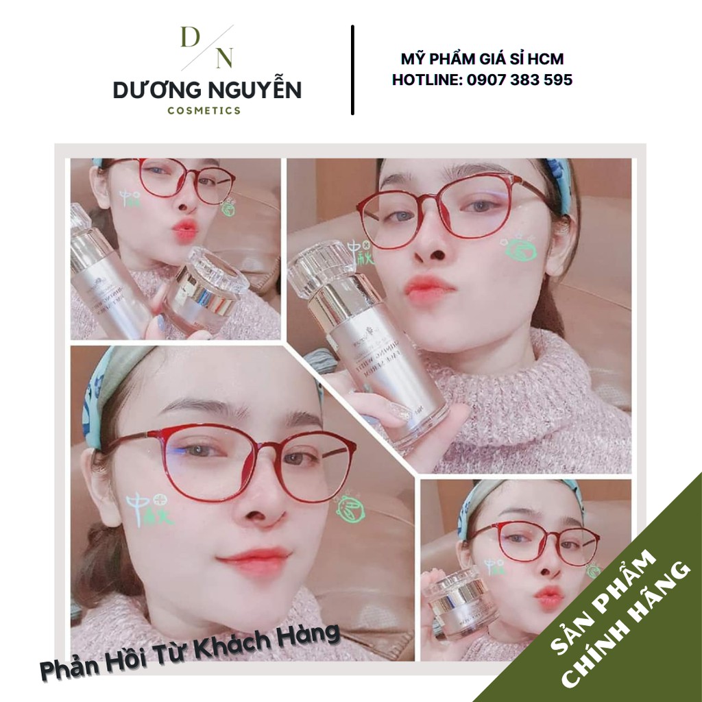 (+Quà) Bộ Kem Dưỡng Trắng Da Cao Cấp I'm Nature Luxury Shining White 60gr | BigBuy360 - bigbuy360.vn