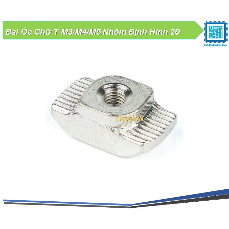 Đai Ốc Chữ T Nhôm Định Hình 20