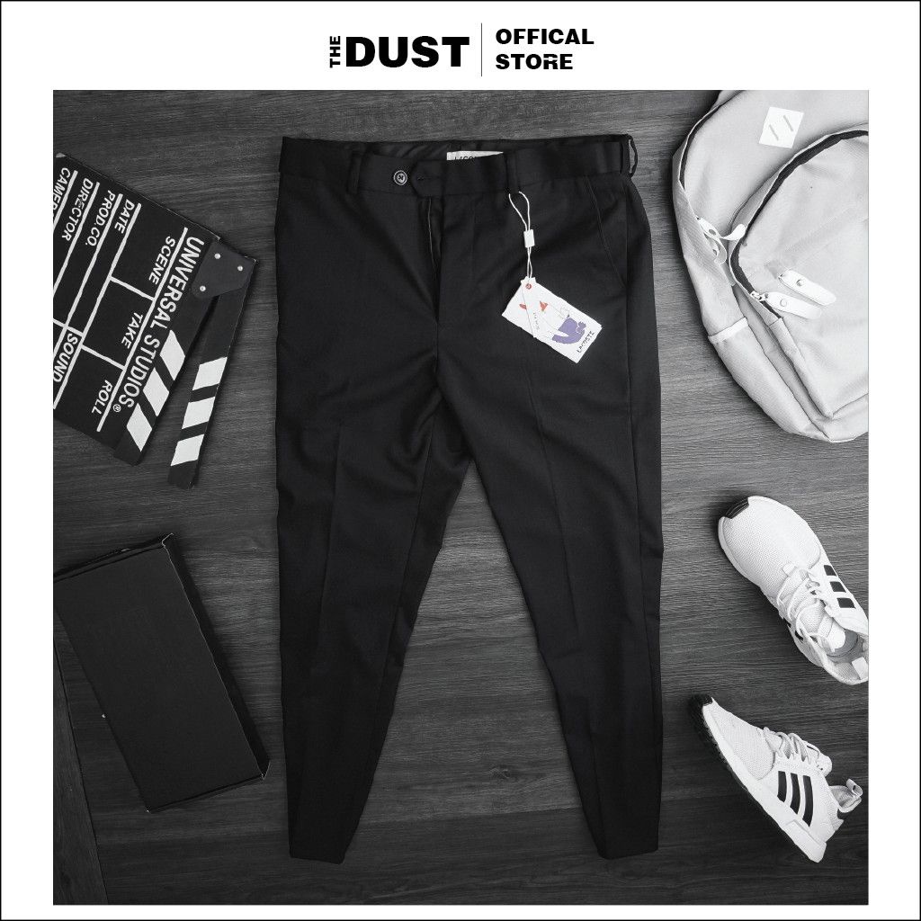 Quần âu nam công sở LCT, Quần tây nam form slimfit vải wool cao cấp, cạp chun ẩn co giãn tới 4cm