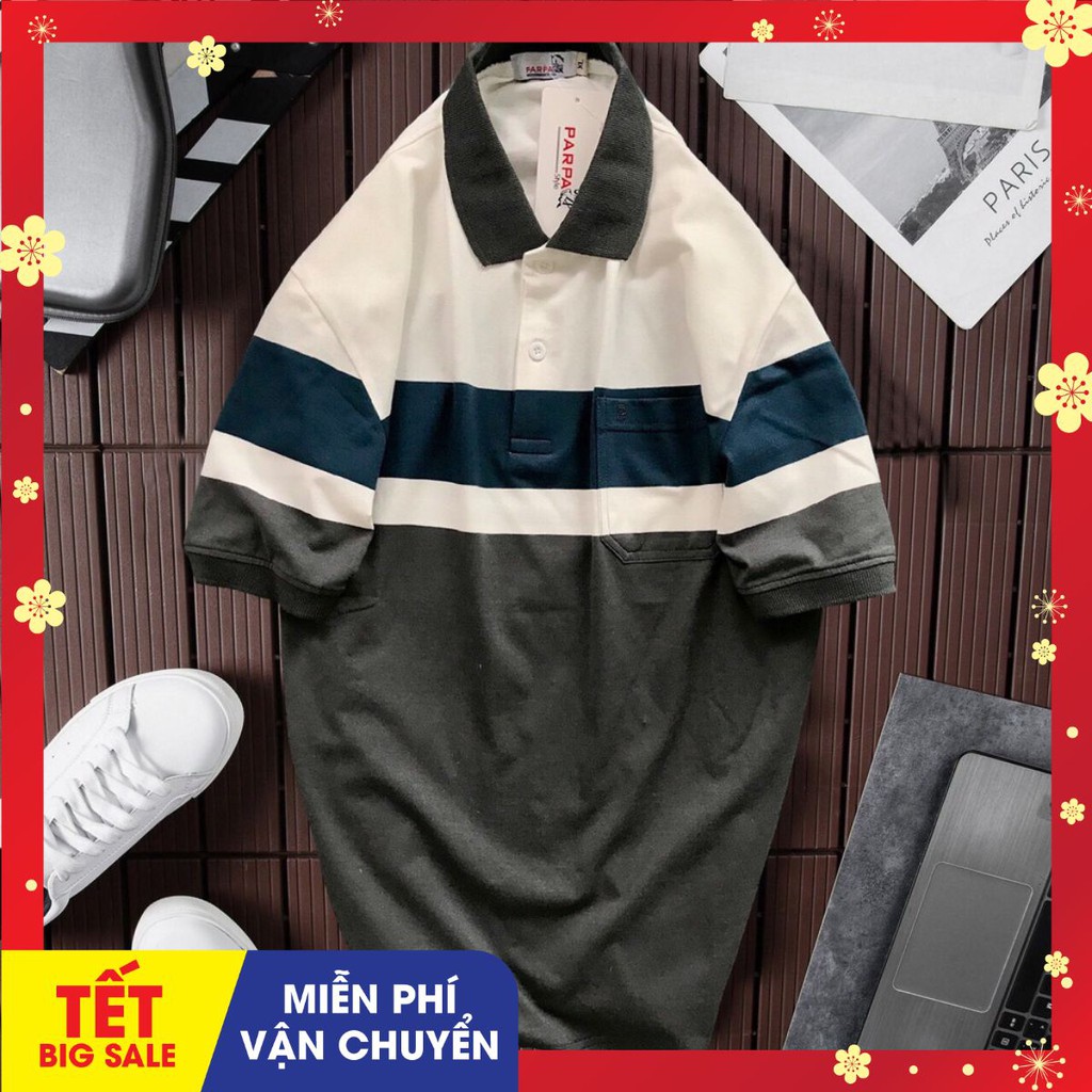 Áo Thun nam lớn tuổi có túi⚡️ Hàng VNXK ⚡️Áo thun nam trung niên có túi - MẪU MỚI CAO CẤP HƠN