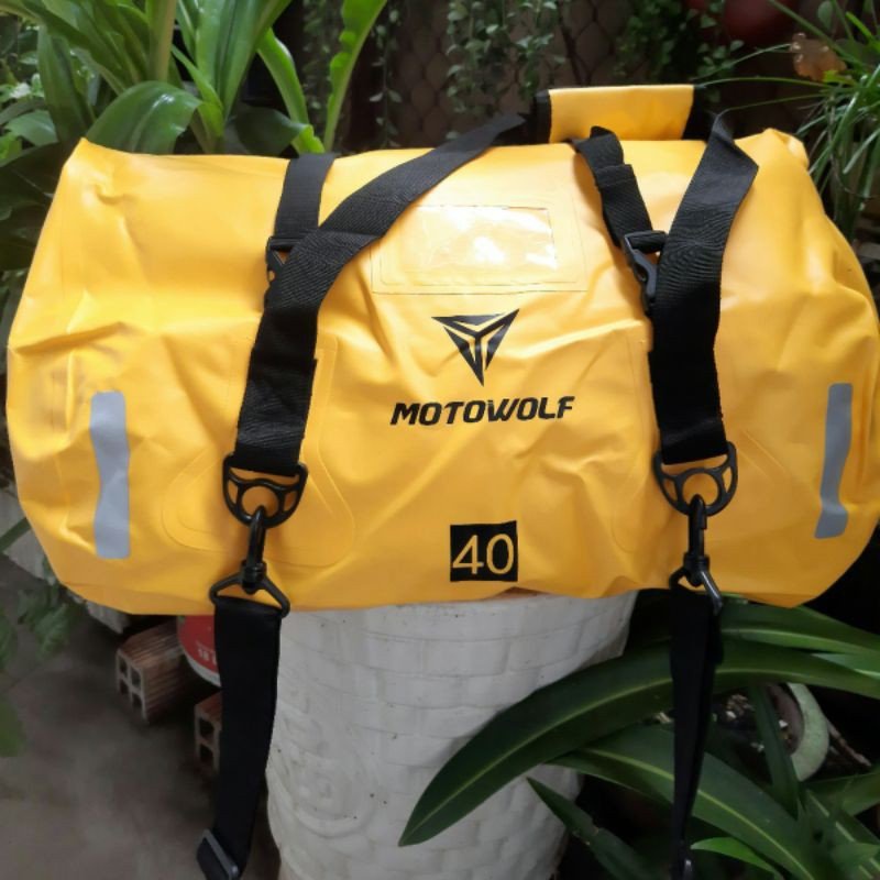 Túi Trống Chống Nước Du Lịch Thể Thao Phản Quang  Chính Hãng MOTOWOLF