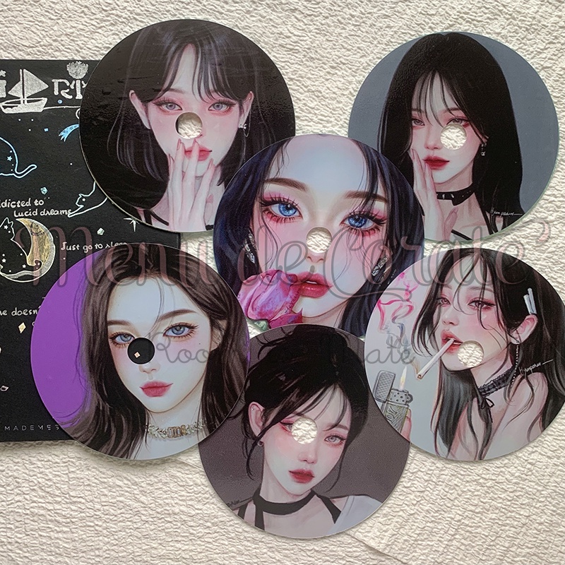 Set đĩa CD hình cô gái (nhận in theo yêu cầu) 💿 TẶNG KÈM QUÀ XINH 📀 ghi được MV, video lưu niệm