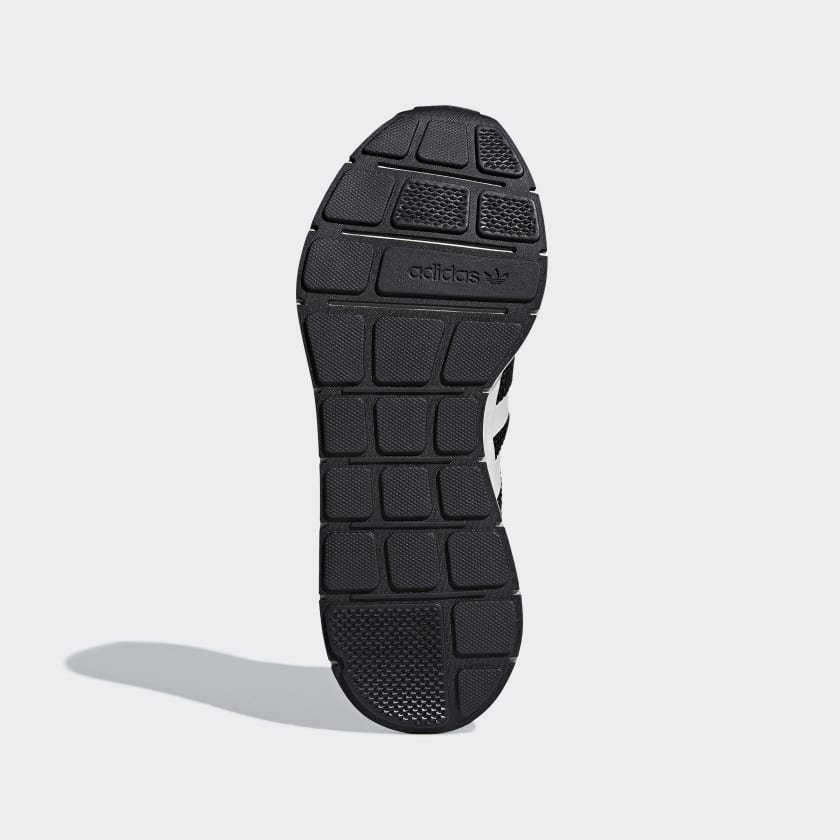 Giày thể thao Sneaker Adidas Swift Run màu Đen sọc Trắng - Code: B37730