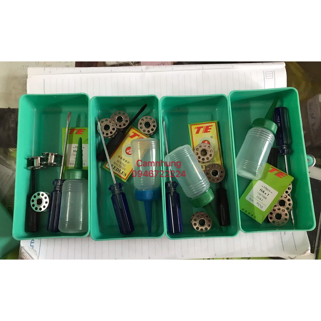 HỘP PHỤ TÙNG MÁY MAY GIA ĐÌNH
