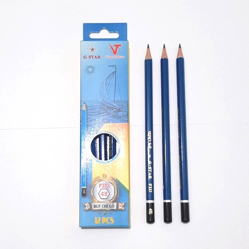Bút chì mỹ thuật Gstar 3B/4B/5B/6B