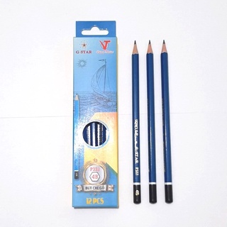 Bút chì mỹ thuật Gstar 3B/4B/5B/6B (Cây)
