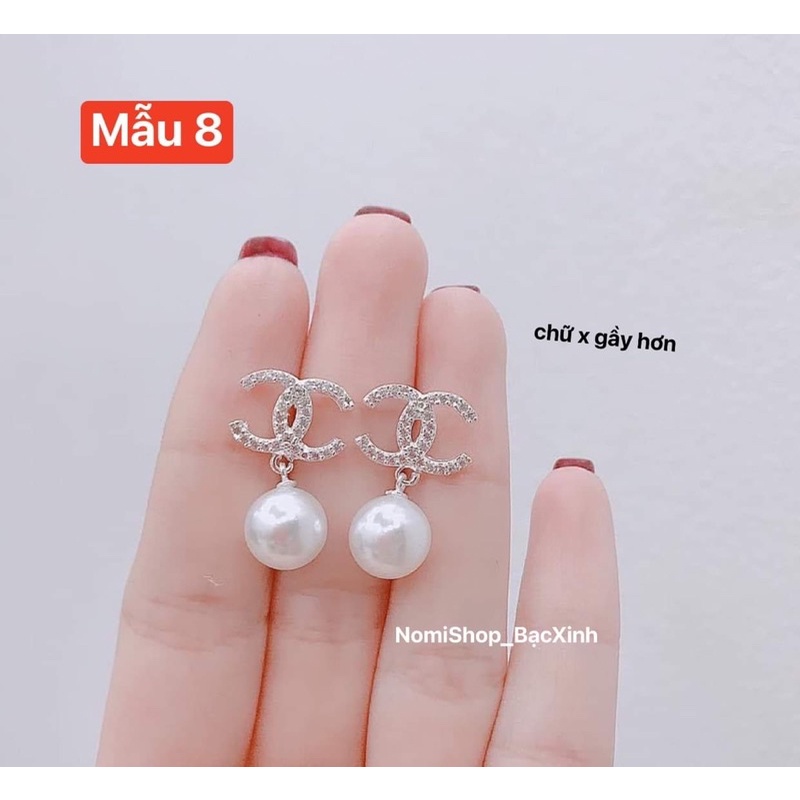 Bông tai trai bạc ta cho nữ, 8 mẫu xinh xắn đồng giá Bạc chuẩn xịn Mainomi Shop Bạc Xinh