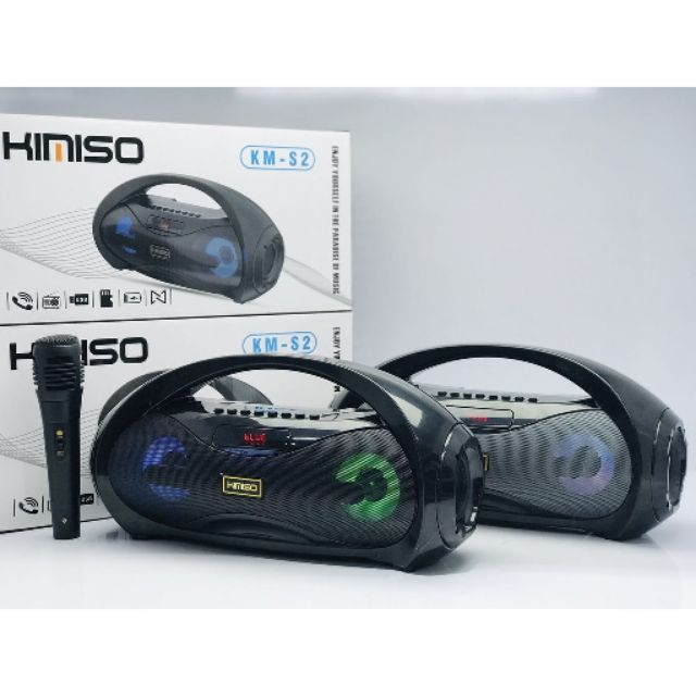 Loa Bluetooth Karaoke KIMISO S2 Tặng Kèm 1 Micro Dây