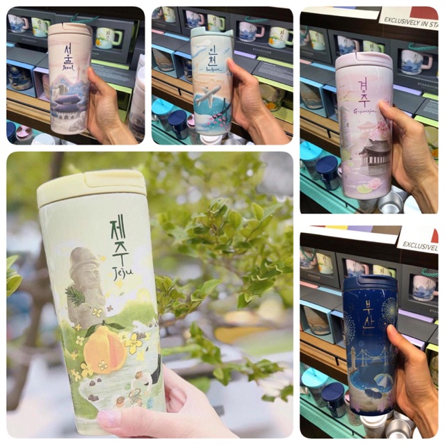 [CHÍNH HÃNG] Bình giữ nhiệt STARBUCKS Korean City Tour Tumbler - Hàn Quốc🇰🇷