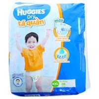 Tã quần Huggies size XXL 28 miếng mới (bé 15-25kg)