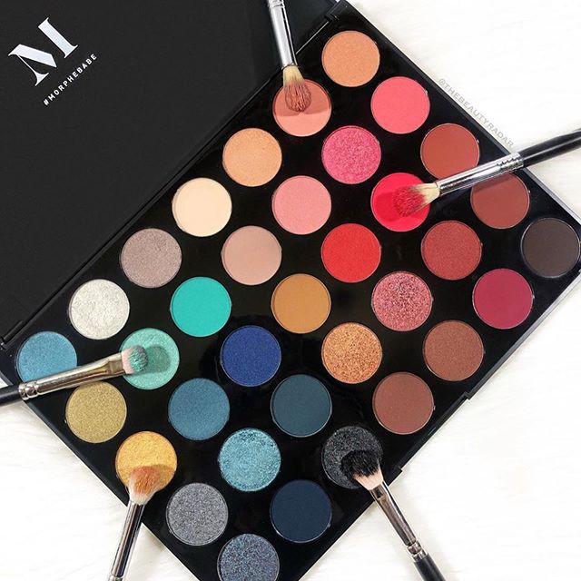 Morphe - Phấn Mắt 35 Màu Morphe 35h Hot Spot Artistry Palette