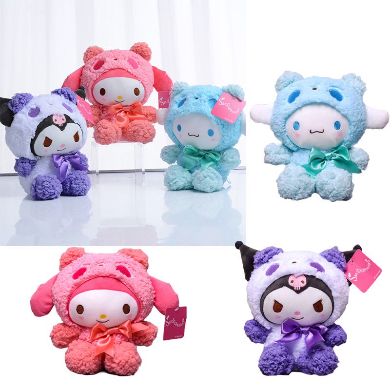 SANRIO Thú Nhồi Bông Hình Kuromi Dễ Thương 25CM