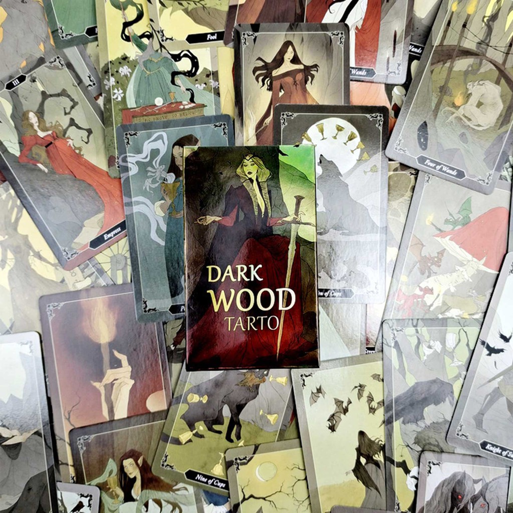 Bộ bài tarot chủ đề rừng sâu chất lượng cao