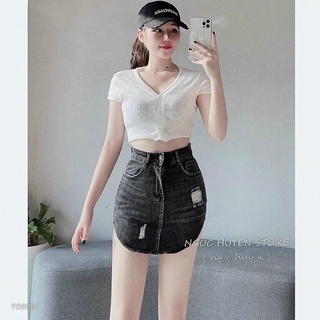Chân váy jeans
