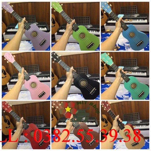 ĐÀN UKULELE SOPRANO 21 INCH GIÁ RẺ FULL MẪU