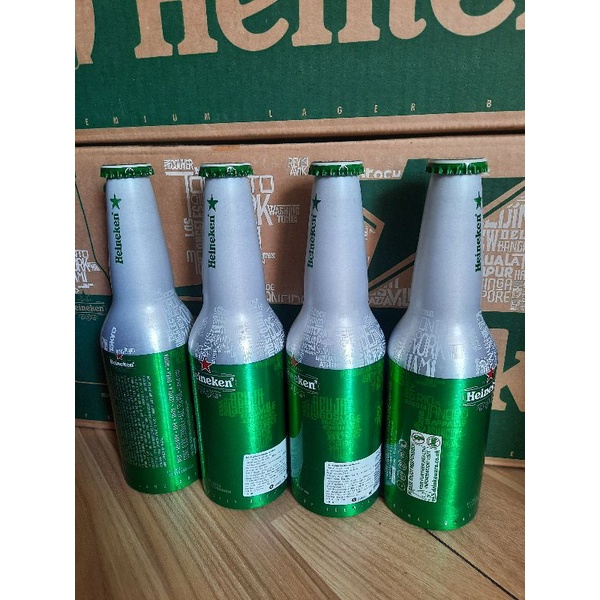 Bia Heineken Hà Lan chai nhôm 5%, thùng 24 chai 330ml