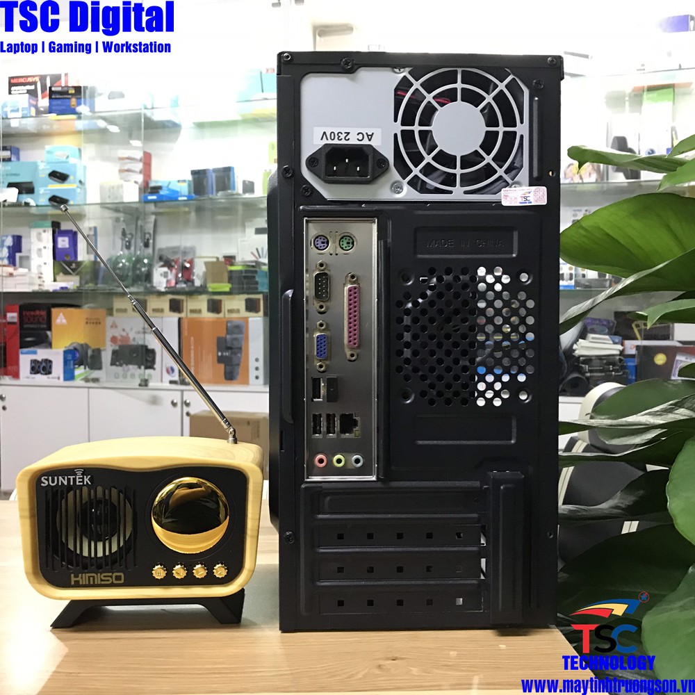 Case PC Chiến Game i3-2100 Ram 4Gb Mainboard Chipset H61 SK1155 | Hàng Đã Qua Sử Dụng