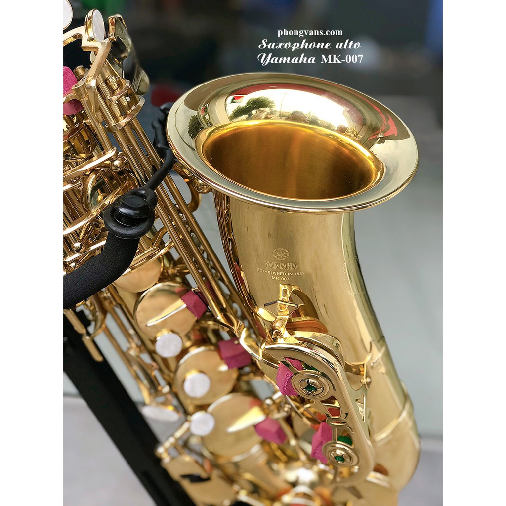 Kèn saxophone alto Yamaha MK007 màu vàng