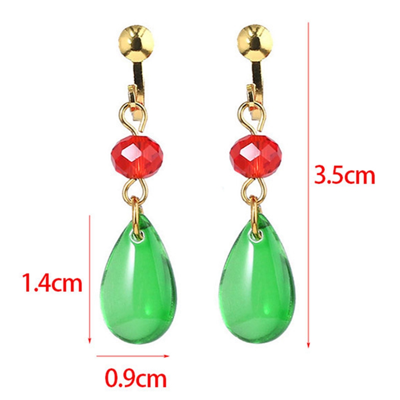 Bông Tai Hình Giọt Nước Hoá Trang Howl