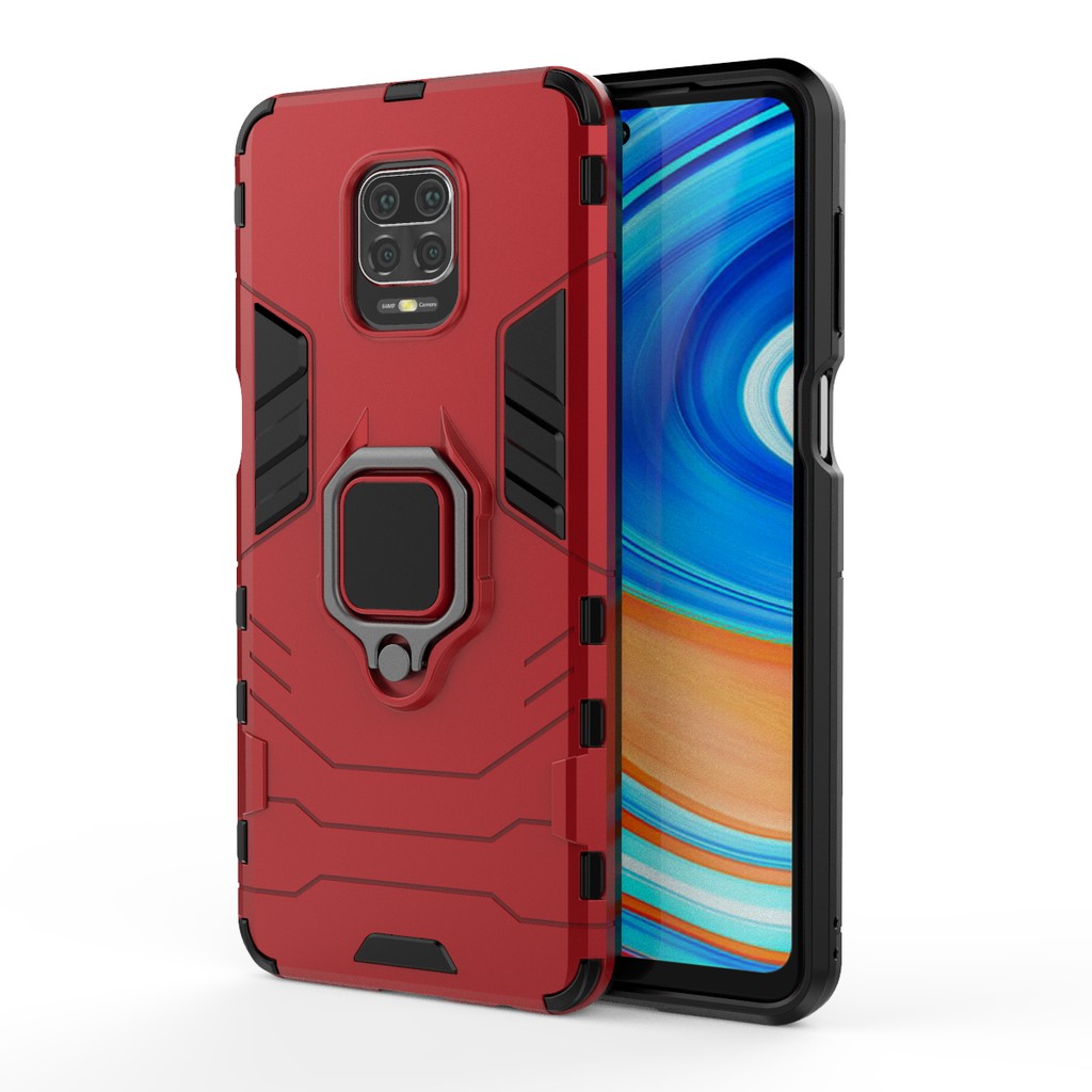 Ốp lưng Redmi Note 9s / Note 9 Pro / Note 10 / Note 10 Pro chống sốc Iron Man Iring cao cấp siêu bền chống va đập