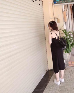 MAXI ĐAN DÂY CHÉO XẺ TÀ🌹
