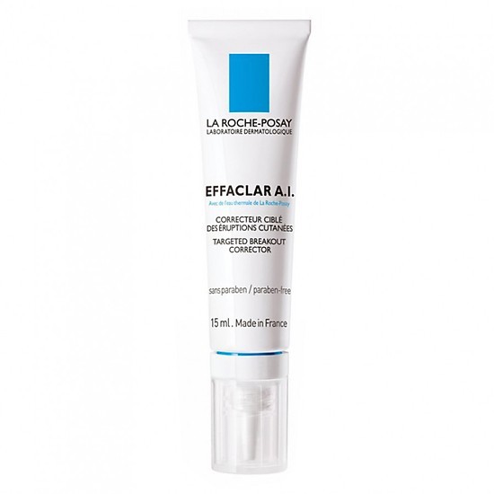 La Roche-Posay Effaclar A.I. 15ml Kem giảm mụn chuyên biệt