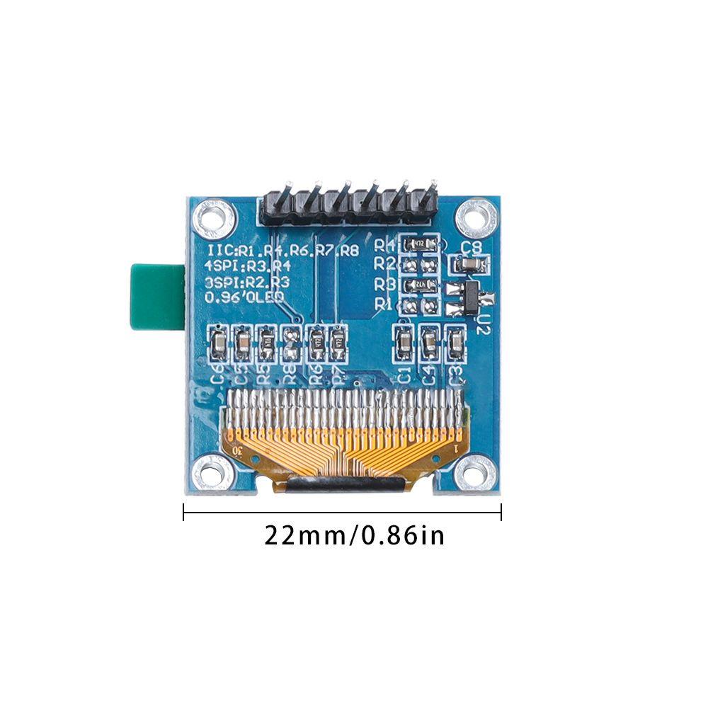 Mô Đun Hiển Thị Màn Hình OLED Đa Chức Năng 0.96 inch 128X64 LCD