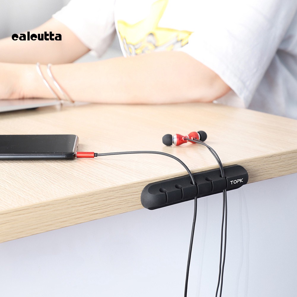 Kẹp giữ dây cáp gọn gàng bằng silicon cao cấp