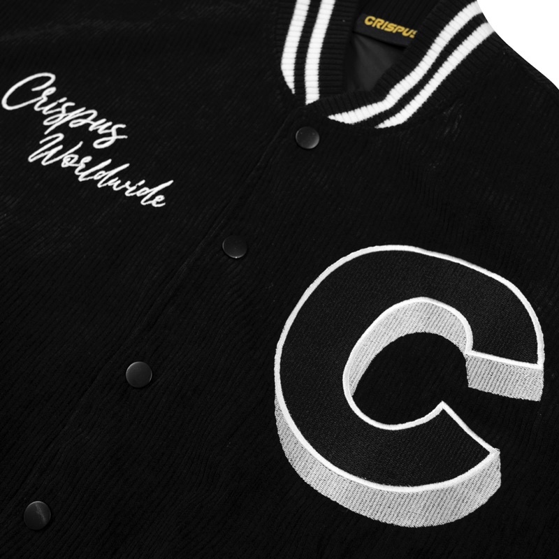 ÁO KHOÁC NHUNG TĂM - VARSITY JACKET CRISPUS