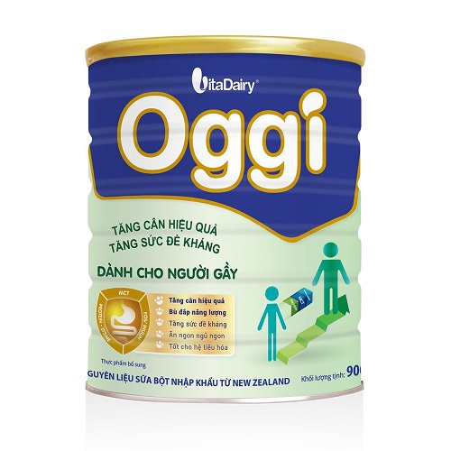Sữa Oggi Vitadairy Dành Cho Người Gầy  Lon 900g