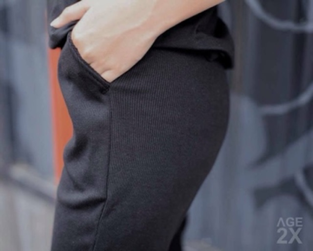 Quần Jogger Thun Gân AGE2X hàng VNXK chất lượng cao hàng xuất đi 3 miền nhiều năm liền với chất lượng 3 KHÔNG