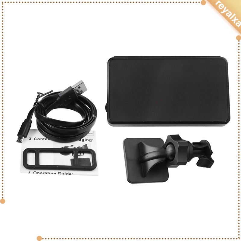 Đồng Hồ Đo Tốc Độ GPS MPH KM / h Màu Đen Cho Xe Máy / Xe Hơi