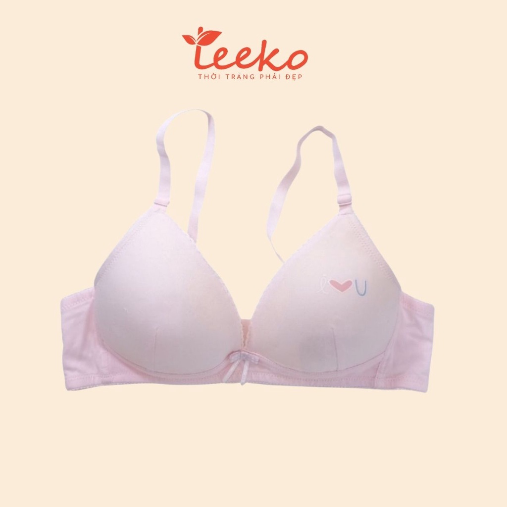 Áo Lót Teen, Áo Ngực Học Sinh 40-50 Kg Cotton Teeko AL2005 Không Gọng Không Đệm Thoáng Khí