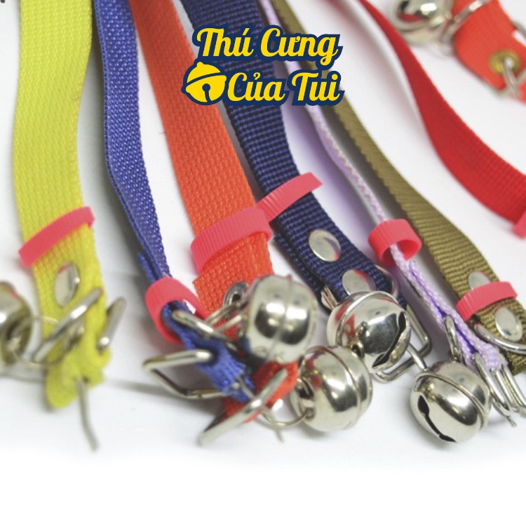 Vòng Cổ Lục Lạc Cho Chó Mèo Dưới 5kg - Thú Cưng Của Tui