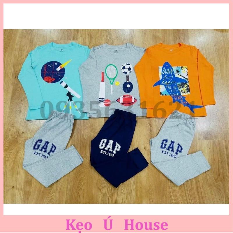 (Giảm giá - MẪU NGẪU NHIÊN) Bộ dài GAP KIDS bé trai size đại