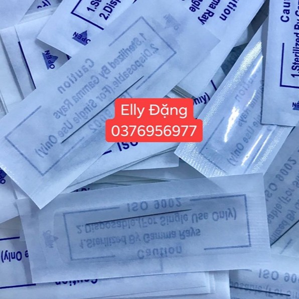 Kim 1,3,5,7  kim Dài Và Ngắn xanh dương và xanh lá Kim Dài Phổ Thông, Giantsun IDM Máy Rồng 100 cây