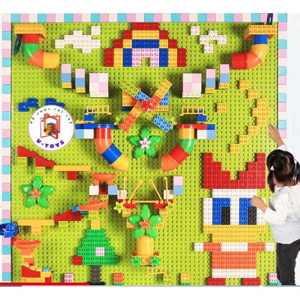 Tấm Đế Lego Treo Tường HÀng Việt Nam Chất Lượng Cao Đa Dạng Màu Sắc