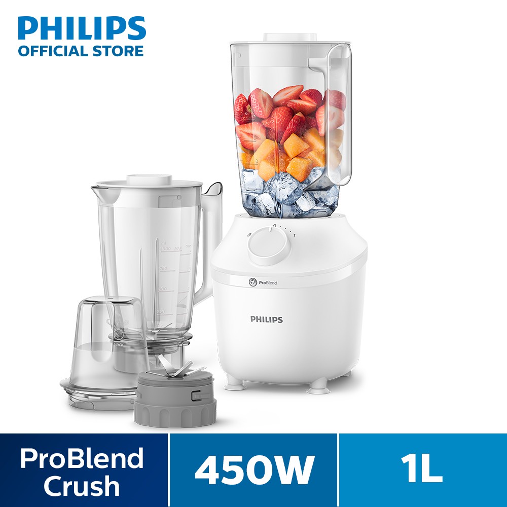 Máy xay sinh tố Philips HR2041/10 HR2041/50 CS 450w - Hàng chính hãng