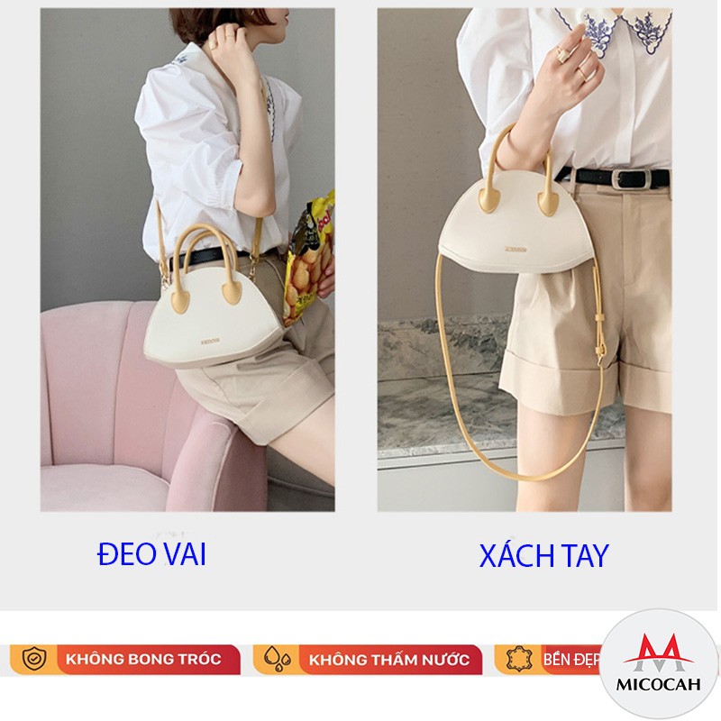 Túi Xách Nữ Đeo Chéo MICOCAH Kiểu Dáng Công Sở Thời Trang Hình Bán Nguyệt Siêu Xinh MC32 - Micocah Mall | BigBuy360 - bigbuy360.vn