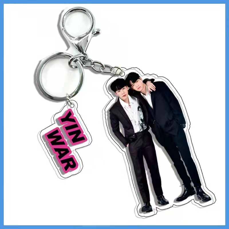 Thai BL F4 BrightWin OhmNanon YINWAR Mewgulf BKPP Keychain Acrylic Pendant