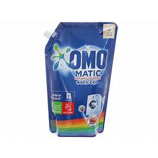 Nước giặt Omo Matic cho máy giặt cửa trước dạng túi 3,6 kg