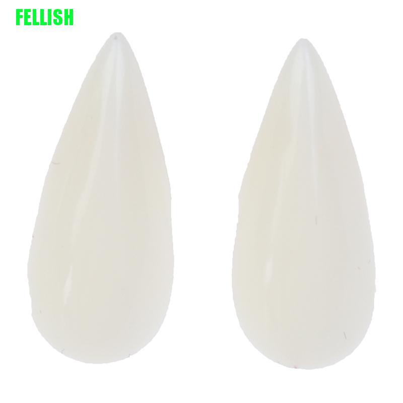 [Hàng mới về] Cặp răng nanh giả hóa trang ma cà rồng kèm keo dán 436v