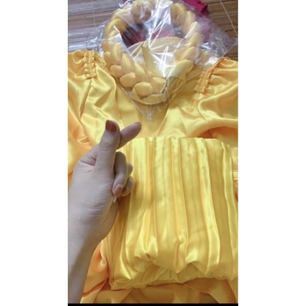 xả set tứ thân vàng kèm mấn