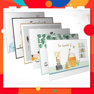 [Hàng xịn] Giấy dán tường nhà bếp chống bắn dầu mỡ, chịu nhiệt cao, hoạ tiết 3D đẹp giúp trang trí khu bếp thêm hiện đại