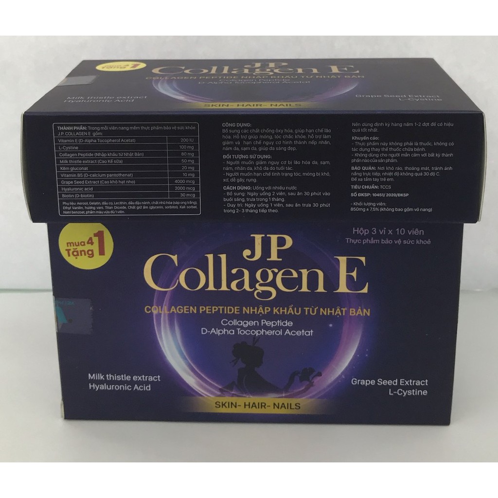 Collagen E Peptide nhập khẩu từ Nhật Bản- Hỗ trợ tóc, móng và da | BigBuy360 - bigbuy360.vn