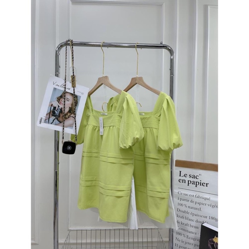 SET ÁO CỔ VUÔNG TAY BỒNG KÈM SHORT BIGSIZE 60-90KG