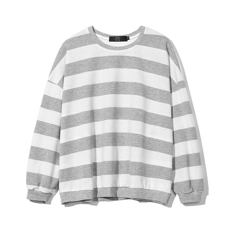 Áo sweater Kẻ Sọc Dài Tay Phong Cách Hàn Quốc Dành Cho Nam sc5140